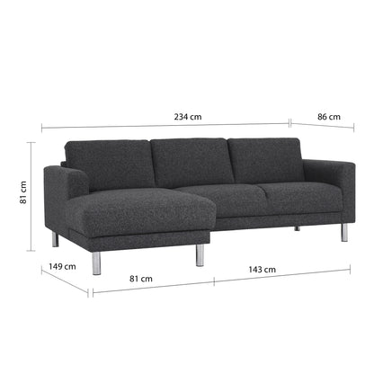 Luxurious Cleveland Chaise Lounge Sofa - Comfort and Style