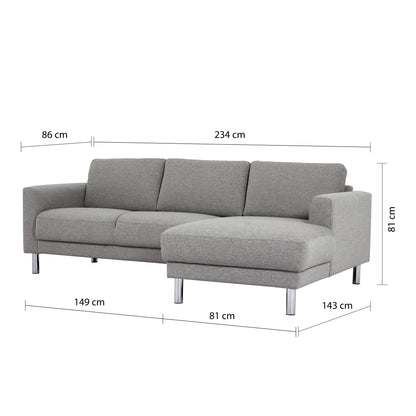 Luxurious Cleveland Chaise Lounge Sofa - Comfort and Style