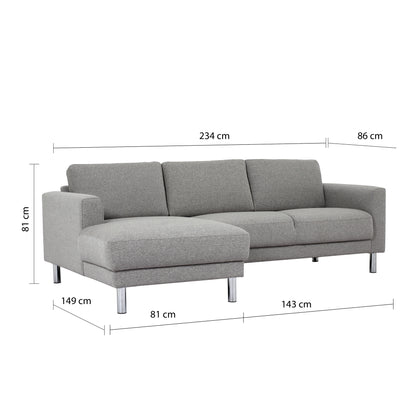 Luxurious Cleveland Chaise Lounge Sofa - Comfort and Style