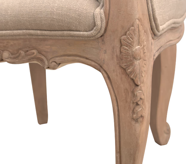 French Style Deep Button Chair - Delight Fittings