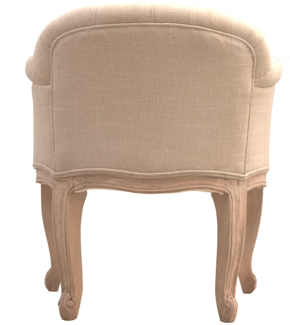 French Style Deep Button Chair - Delight Fittings