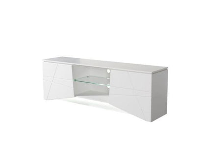 Cartier White Gloss TV Cabinet