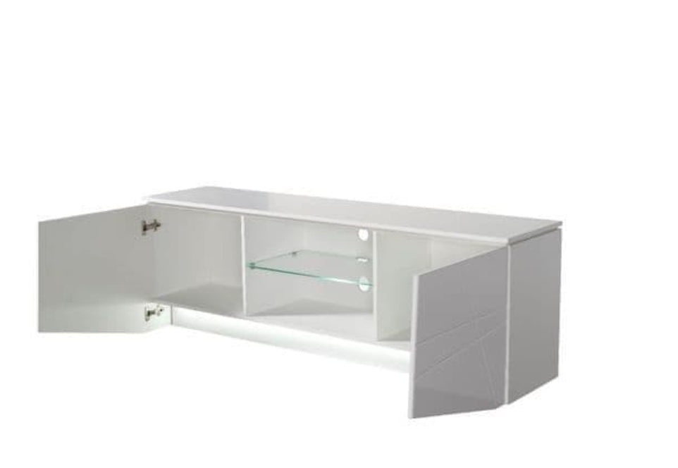 Cartier White Gloss TV Cabinet