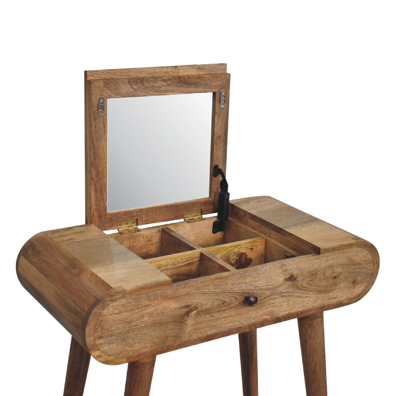 Mini Oak-ish Round Dressing Table