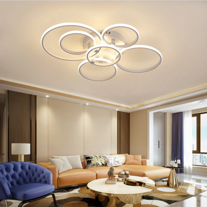 Ring Light Horizontal Chandelier - Delight Fittings