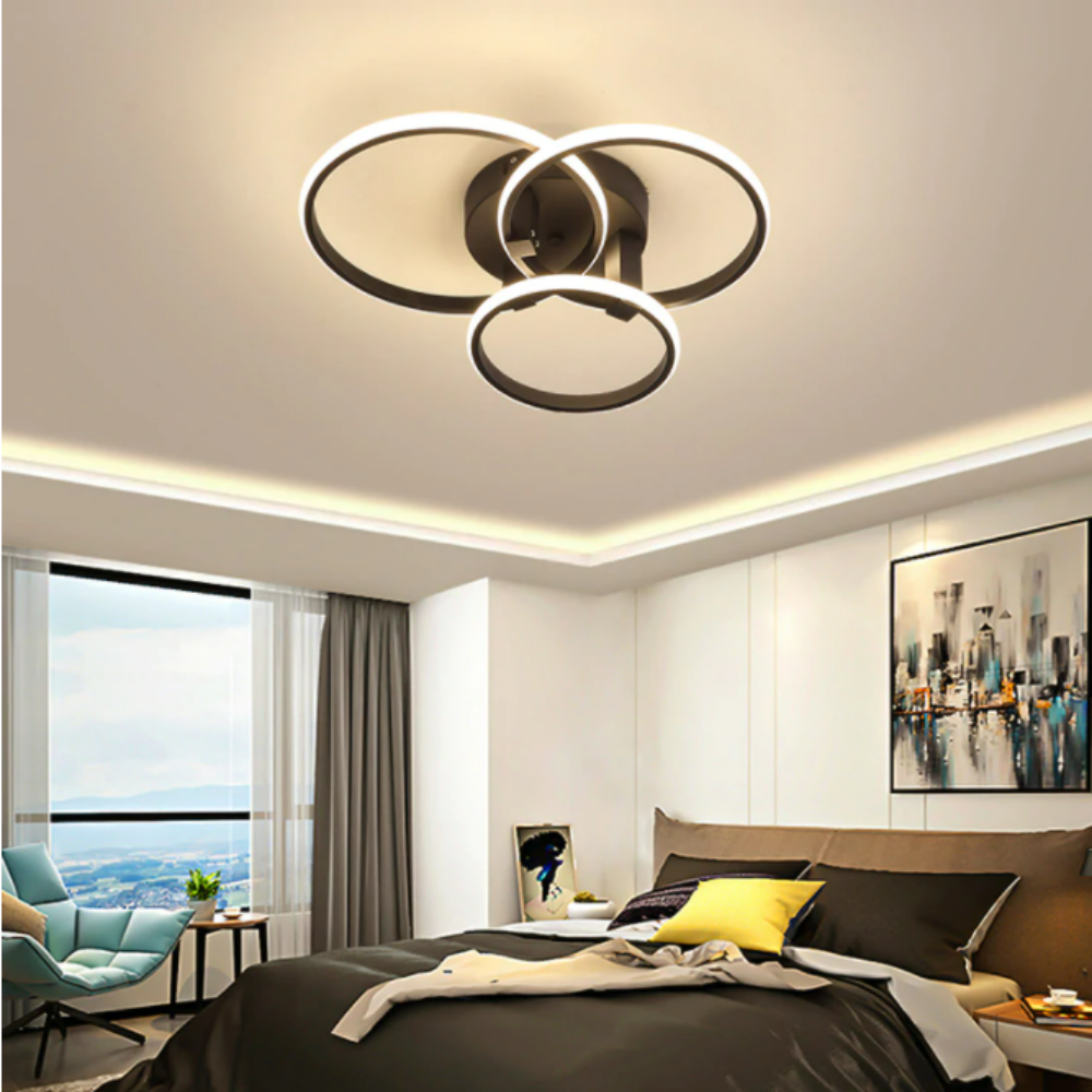 Ring Light Horizontal Chandelier - Delight Fittings