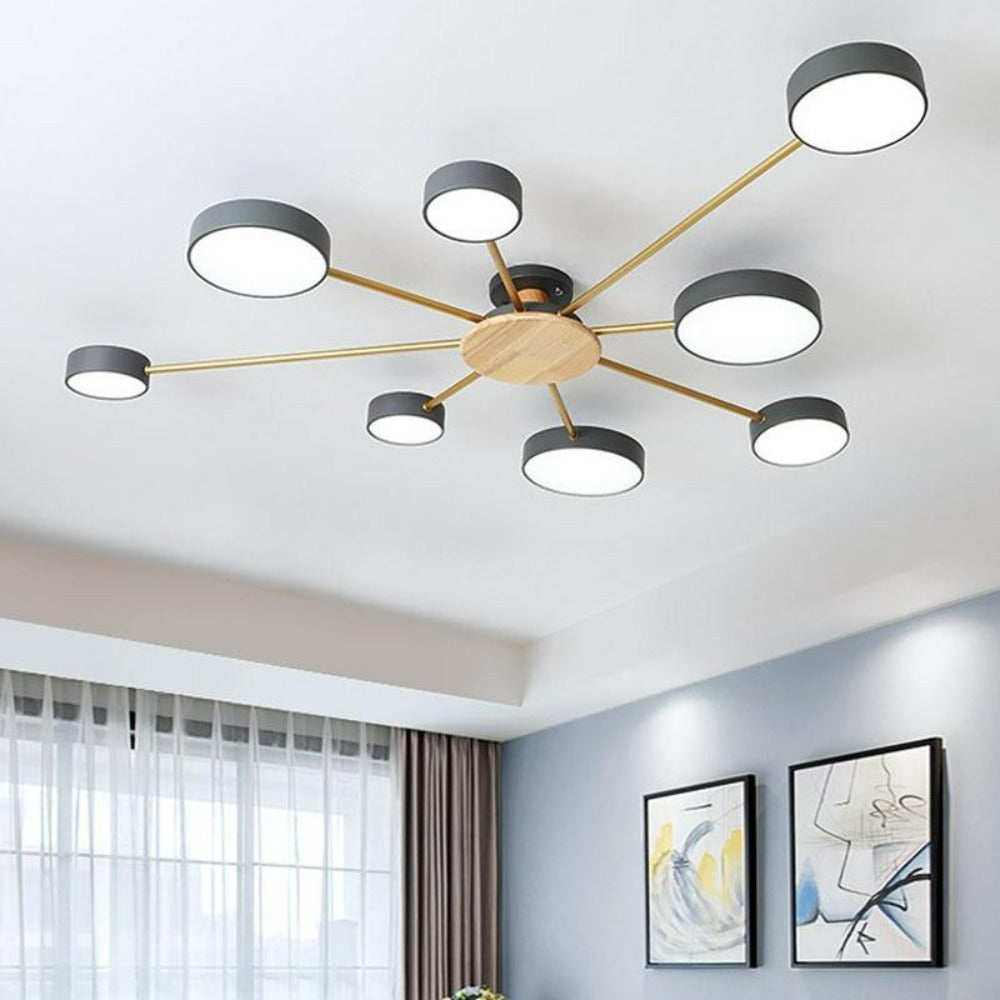 Minimalist Chandelier LED Ceiling Lamp - Delight Fittings