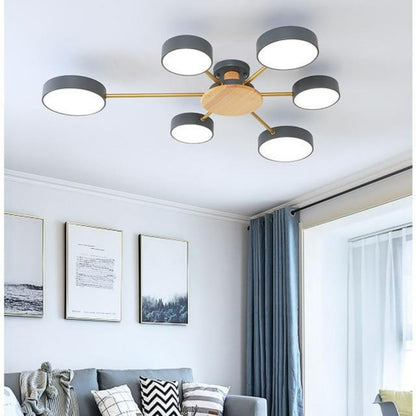 Minimalist Chandelier LED Ceiling Lamp - Delight Fittings