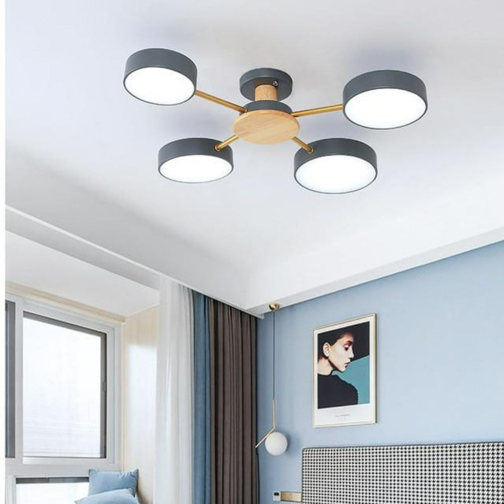 Minimalist Chandelier LED Ceiling Lamp - Delight Fittings