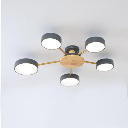 Minimalist Chandelier LED Ceiling Lamp - Delight Fittings