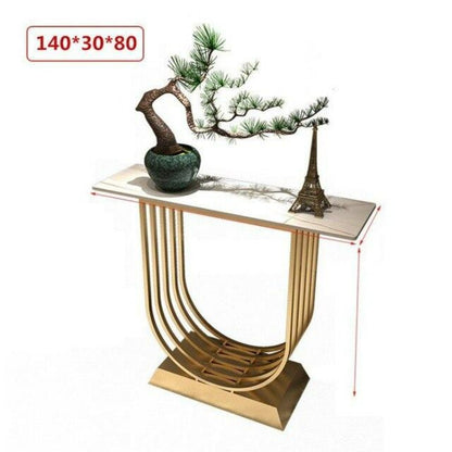 Italian-Style Light Luxury Hallway Table - Delight Fittings