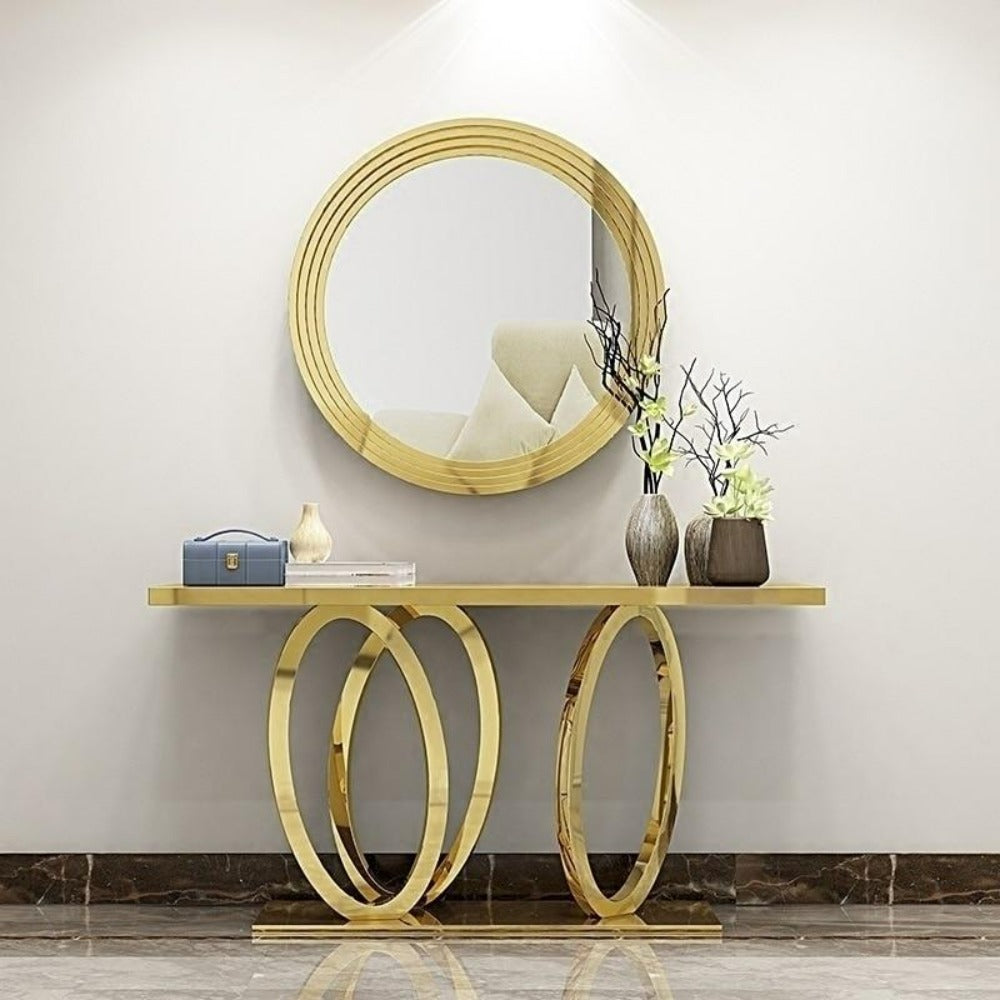 Light Luxury Console Long Table - Delight Fittings