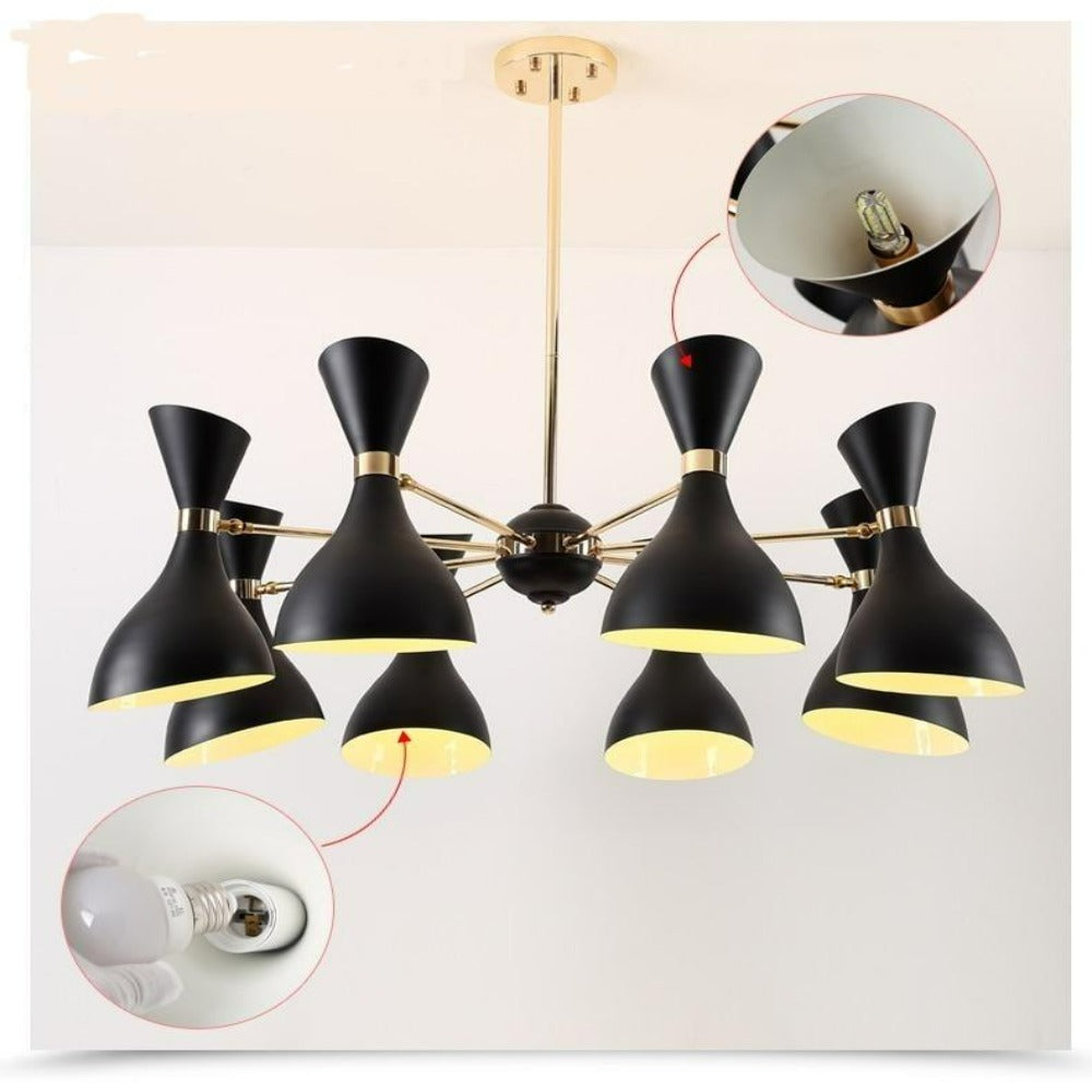 Opulent Modern Chandelier - Delight Fittings