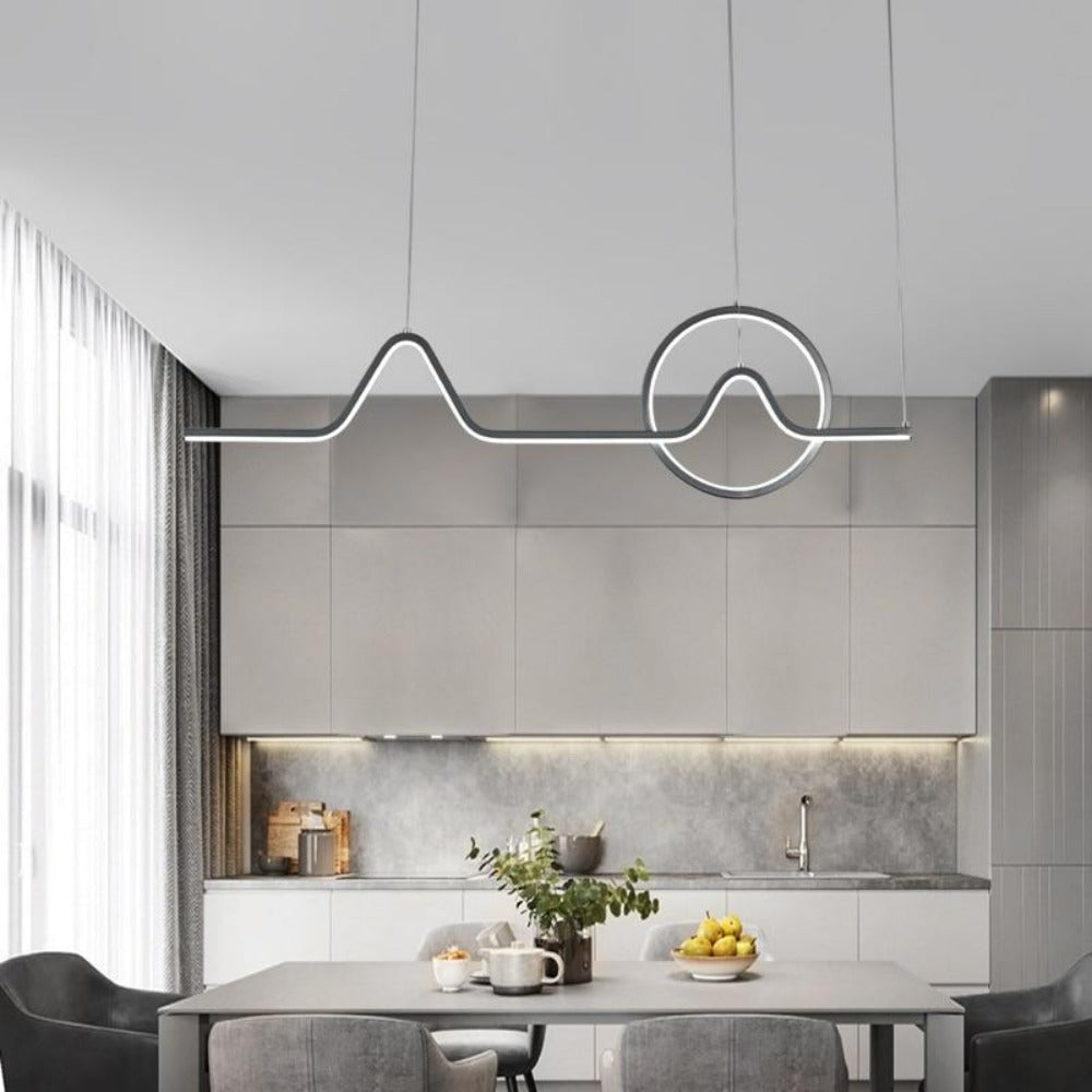 Geometric Lines Ceiling Pendant Lamp - Delight Fittings